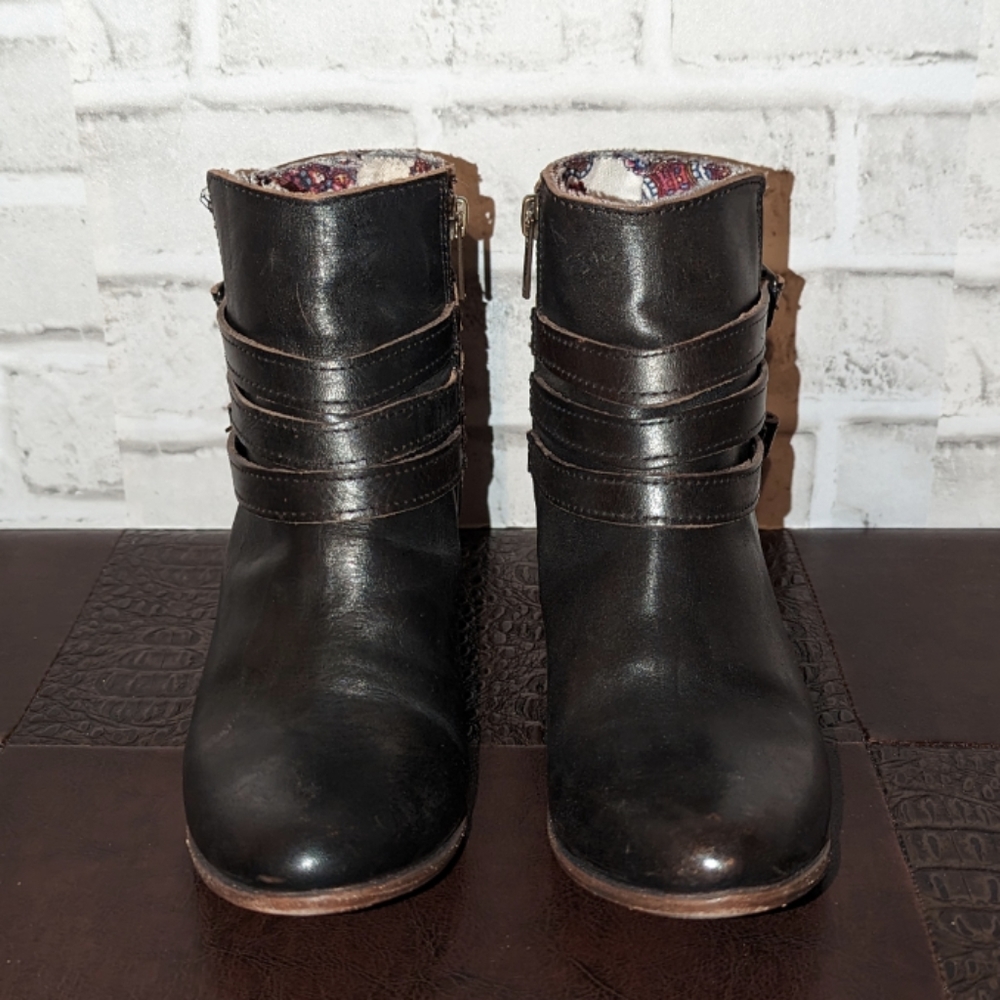 FreeBird SAVOR Black Bootie size 6 - Picture 2 of 12